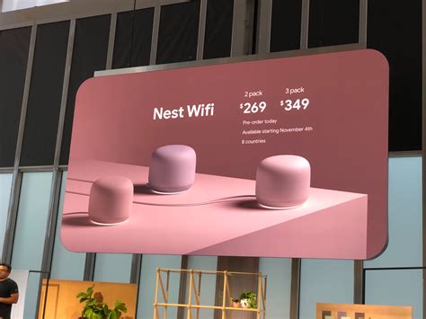 Google's Nest Wifi mesh router and extender comes with Google Assistant ...