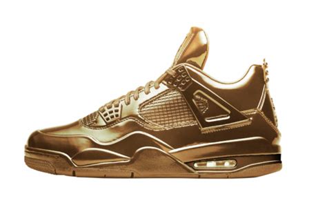 Gold Air Jordan 4 - Sneaker Bar Detroit