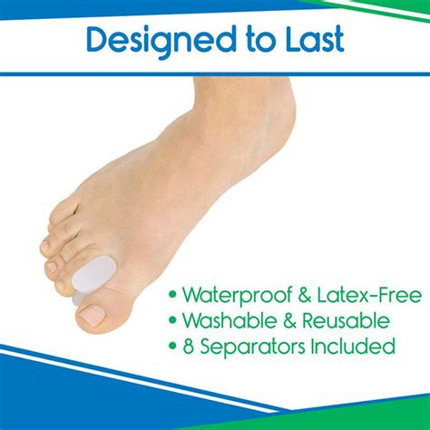 Toe Stretchers - Gel Spacers, Separators, & Correctors - Vive Health