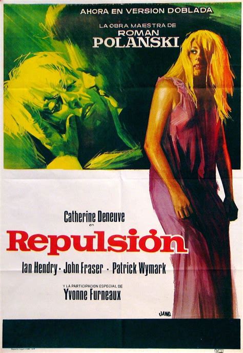 Repulsion (1965) | Film posters art, Classic horror movies monsters ...