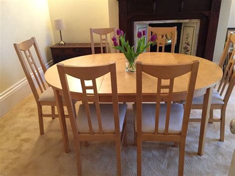 IKEA Extendable Dining Table and Six Chairs | in South Shields, Tyne and Wear | Gumtree