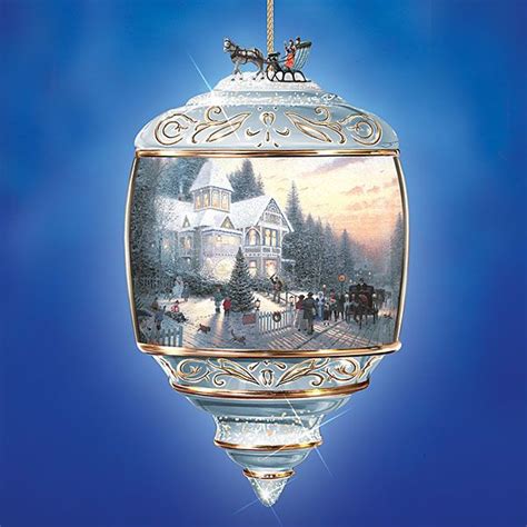 Thomas Kinkade Victorian Christmas II Ornament at Ocean Treasures ...