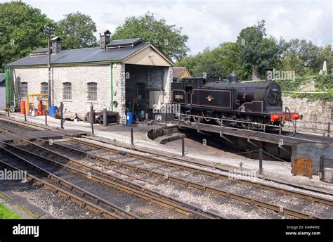 Steam Engine on the Swanage Railway Stock Photo - Alamy