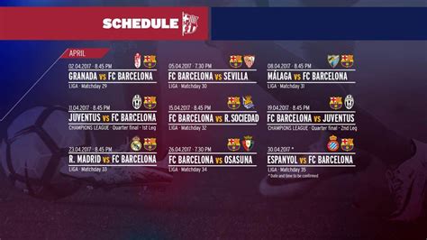 Fc barcelona match schedule – Search – Bovenmen Shop