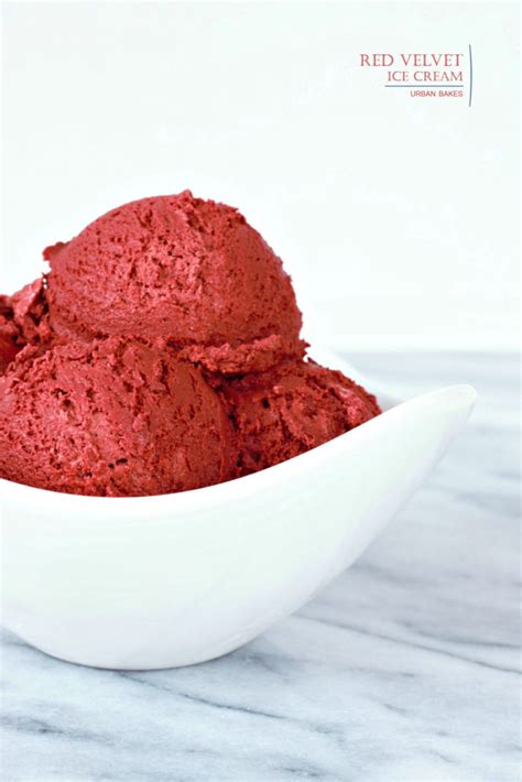 Red Velvet Ice Cream | URBAN BAKES