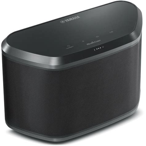 Yamaha WX-030 MusicCast Wireless Speaker (Black) WX-030BL B&H