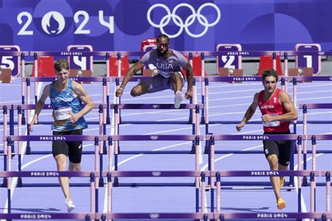 Paris Olympics: Freddie Crittenden preliminary jog in 110 hurdles was all about avoiding injury ...