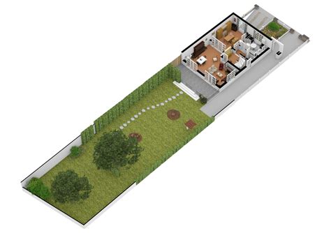 House & garden layout made on floorplanner.com | Create floor plan ...