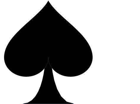 Ace Of Spades Clipart - Cliparts.co