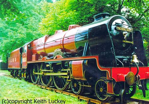 Train Snaps: LMS Royal Scot Class 6100 Royal Scot pictured at Bressingham.