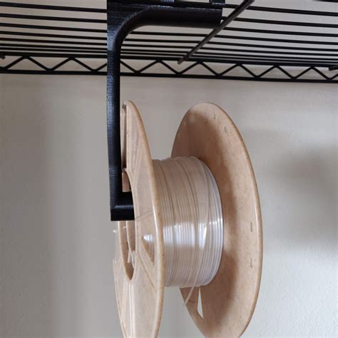 Filament Spool Holder for Wire Shelf by Kerber | Download free STL ...