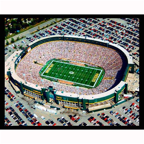 Lambeau Field Aerial - Night Light Designs