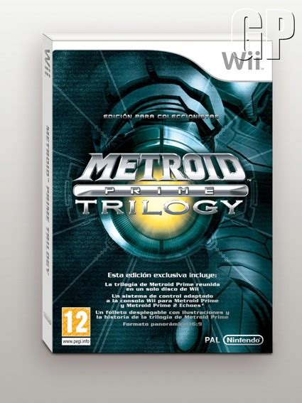 Metroid Prime Trilogy European boxart - Nintendo Everything