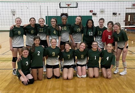 Glenvar Middle School volleyball finishes 14-2 – Salem Times Register