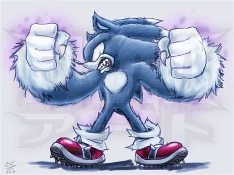 Sonic The Werehog! by FrancoTieppo on DeviantArt