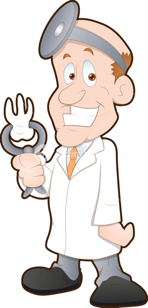 Dentist - Cartoon Character Royalty-Free Stock Image - Storyblocks