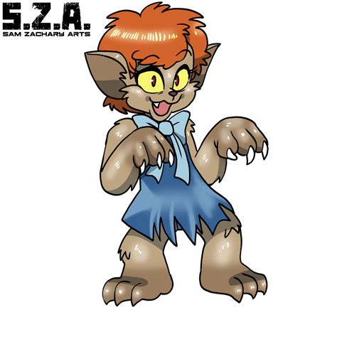 Winnie Werewolf by SamZacharyArts on DeviantArt