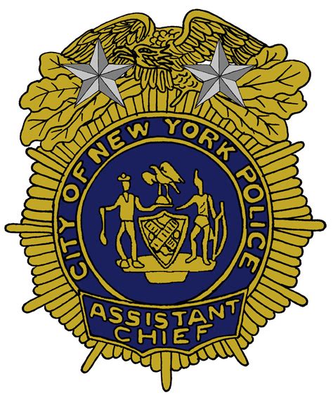 NYPD Badge 8 Assistant Chief by historymaker1986 on DeviantArt