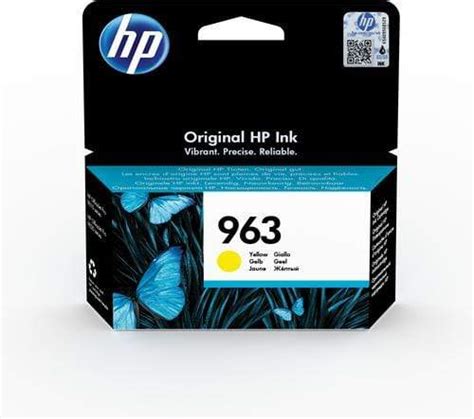 HP # 963 Yellow Original Ink Cartridge - OfficeJet 9013/9023 - 3JA25AE ...