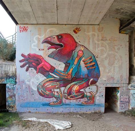 06 Urban Artists Aryz | Street art, Street artists, Street art graffiti