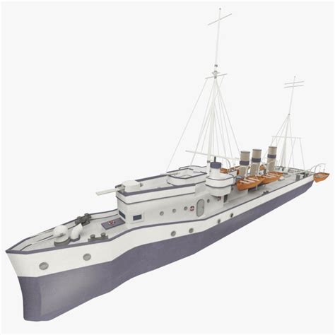 steamships ship 3d model