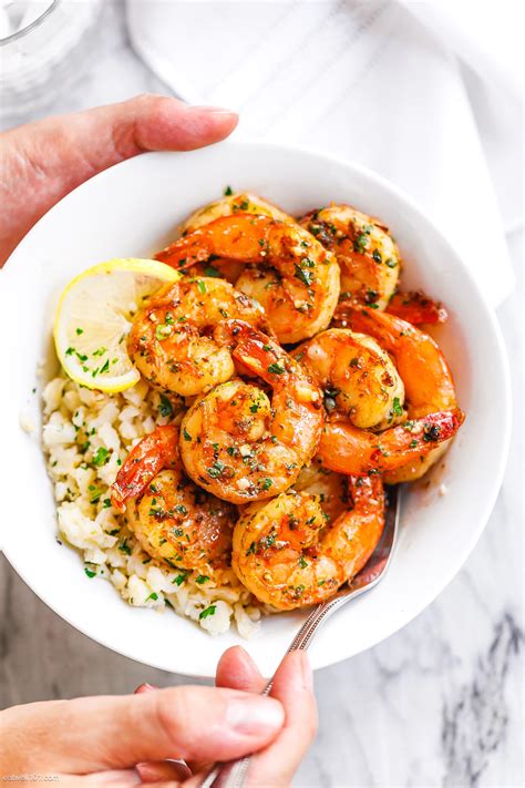 Garlic Butter Shrimp Recipe – Healthy Shrimp Recipe — Eatwell101