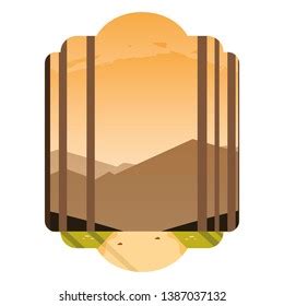 Way Trees Forest Scene Stock Vector (Royalty Free) 1387036292 | Shutterstock