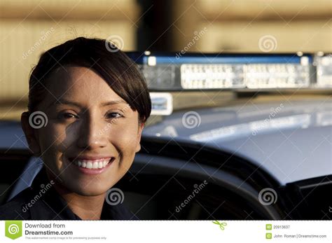 Police officer stock image. Image of smiling, woman, emergency - 20913637