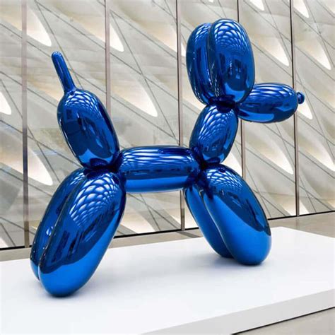 Balloon Dog Sculpture Outdoor Fiberglass Dog Sculpture For Sale - SevenTreeSculpture