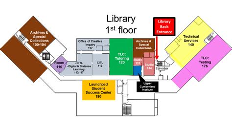 Library Floor Map | Viewfloor.co