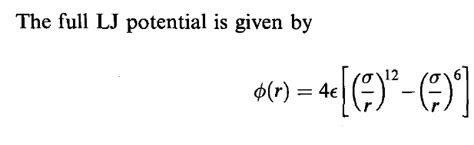 Lennard Jones potentials (Definition&formula) caculation and it's applications(LJ potentials ...