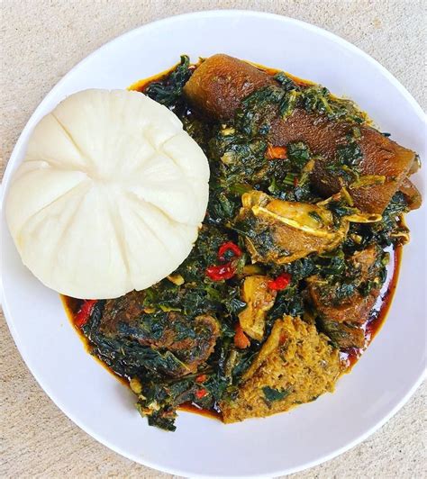Afang Soup Recipe | Nigerian food, African recipes nigerian food, African food