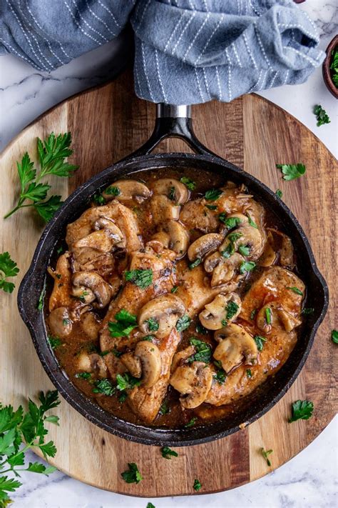 Easy Chicken Marsala Recipe - Sandra's Easy Cooking One Pot Meals