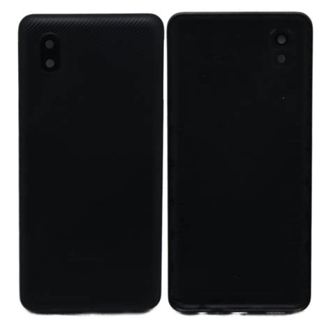 Back Panel Cover for Samsung Galaxy M01 Core - Black - Maxbhi.com