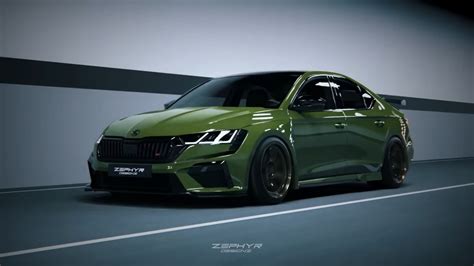 Skoda Octavia VRS Custom Wide Body Kit by Zephyr Buy with delivery ...