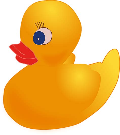 Bath Duck Rubber · Free vector graphic on Pixabay