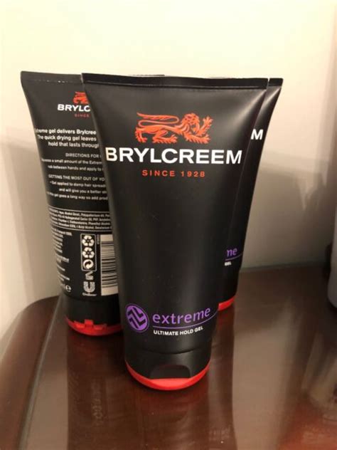 3x BRYLCREEM EXTREME ULTIMATE HOLD HAIR GEL -150 ml | eBay