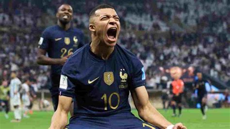 Kylian Mbappe makes unique record at FIFA World Cup final after scoring a hat-trick against ...