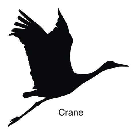 Crane silhouette | CRAFTSMANSPACE