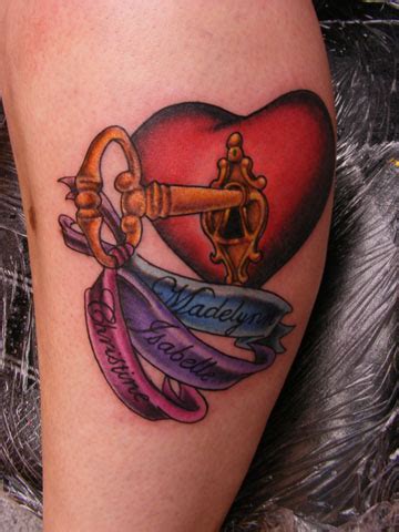 30+ Heart Lock and Key Tattoos for Couples – EntertainmentMesh