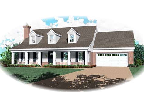 Verdi Cape Cod Home Plan 087D-0358 - Shop House Plans and More
