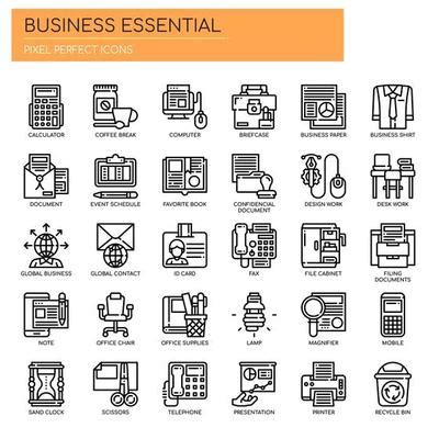 White Business Icons Vector Art, Icons, and Graphics for Free Download