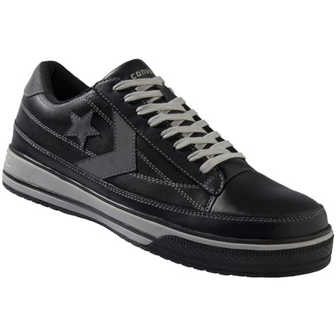 Men's Composite Toe Converse® C3705 Athletic Work Shoes, Black - 215960 ...