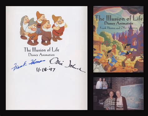 Disney Animation: The Illusion Of Life ***Signed*** par Thomas, Frank & Johnston, Ollie: As New ...