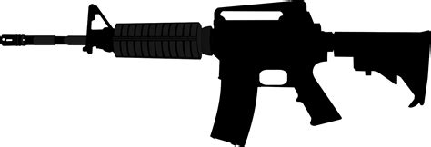 Free Rifle Clipart Black And White, Download Free Rifle Clipart Black ...