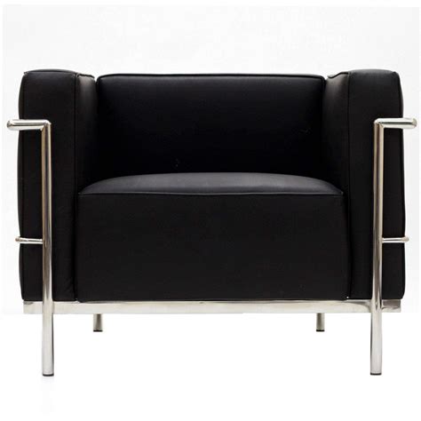 Le Corbusier Style LC3 Arm Chair Leather