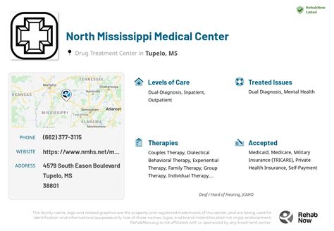 North Mississippi Medical Center • Tupelo, MS • RehabNow