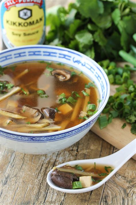 Slow Cooker Chinese Hot and Sour Soup