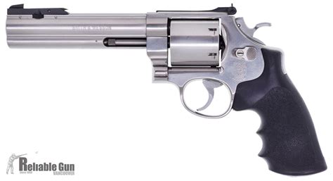 Used Smith & Wesson (S&W) Model 629-3 Classic Revolver - 44 Mag, 6", Stainless Steel, Rubber ...