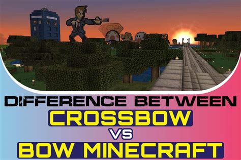 Difference Between Crossbow Vs Bow Minecraft - Snoop Lion